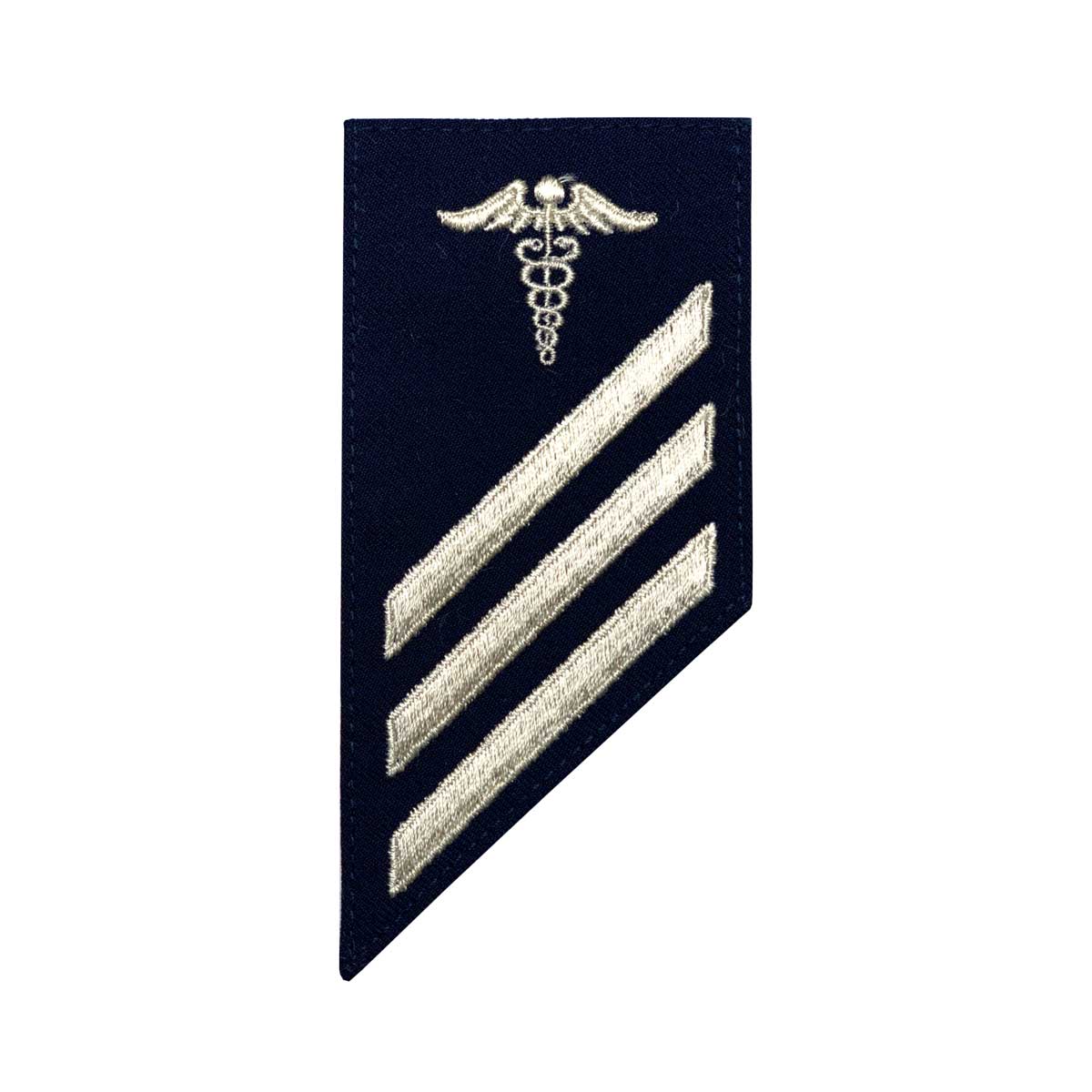 Coast Guard E3 Rating Badge: Health Services Technician - BLUE Coast Guard E3 Rating Badge: Health Services Technician - BLUE