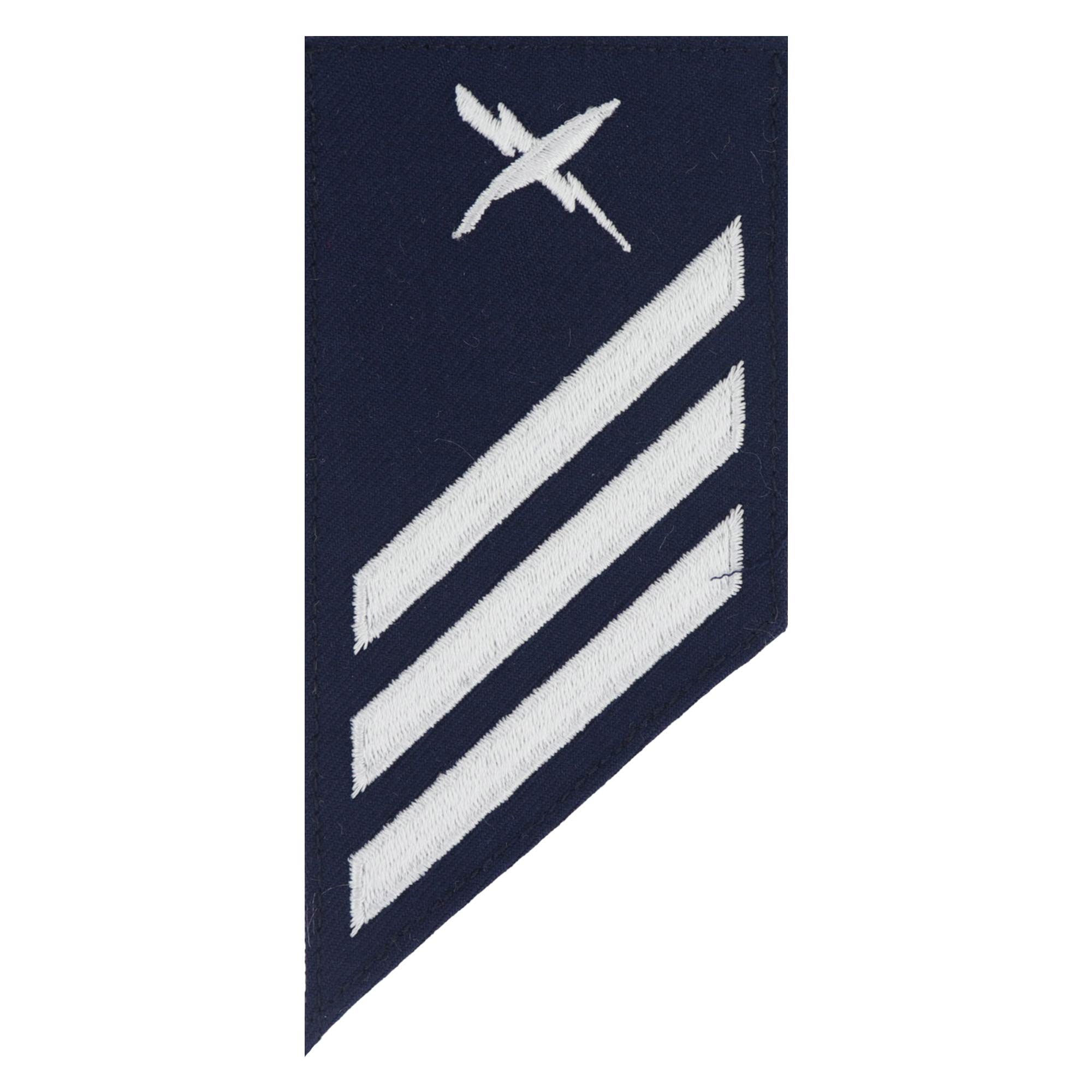 Coast Guard E3 Rating Badge: Intelligence Specialist - BLUE Coast Guard E3 Rating Badge: Intelligence Specialist - BLUE