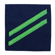 Coast Guard Ratting Badge: Group Rate E2 Airman - blue serge