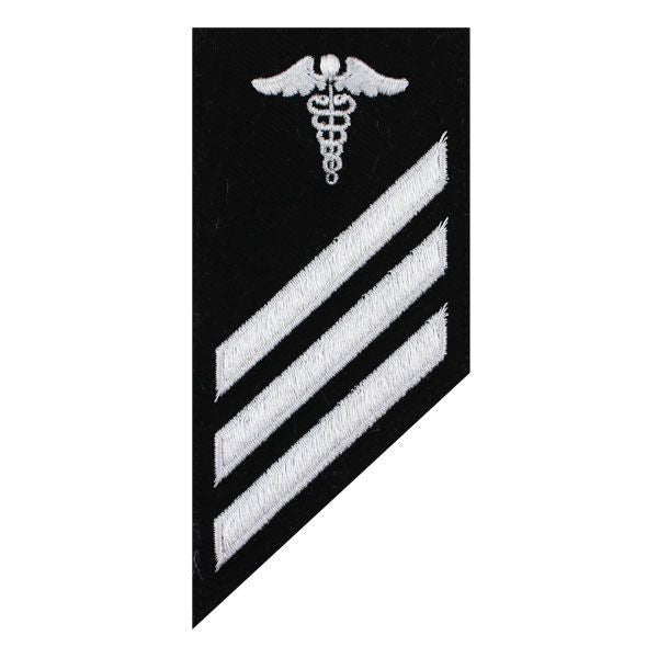 Navy E-3 Combo Rate: Hospital Corpsman on blue serge