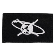 Navy Rating Badge: Striker Mark for MC Mass Communication Specialist - Serge for dress blue uniform
