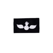 Navy Rating Badge: Striker Mark for AO Aviation Ordnance- Serge for dress blue uniform