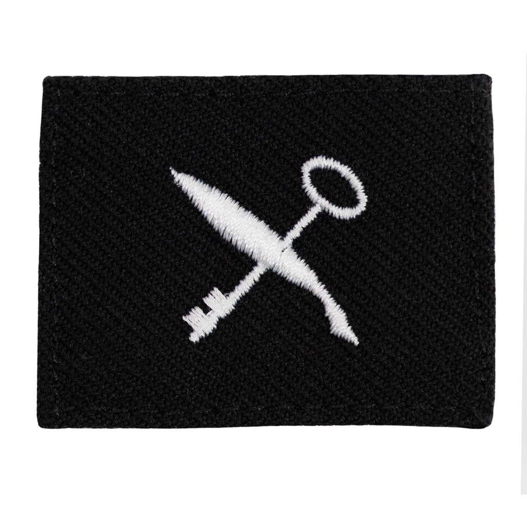Navy Rating Badge: Striker Mark for RS Retail Services Specialist - Serge for dress blue uniform