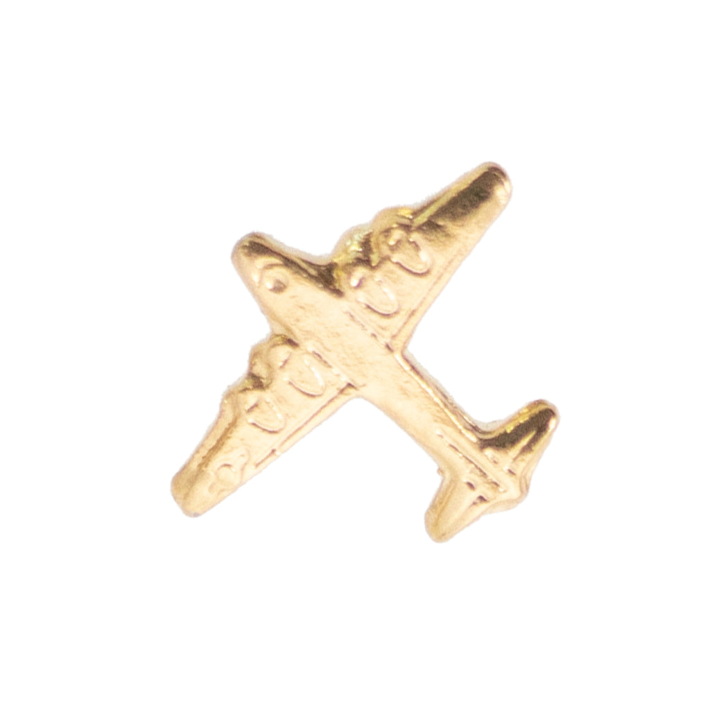 Ribbon Attachments: Berlin Airlift Airplane - gold