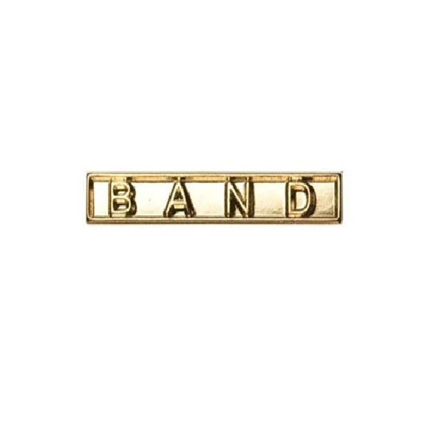 Ribbon Attachments: Band Bar - Gold