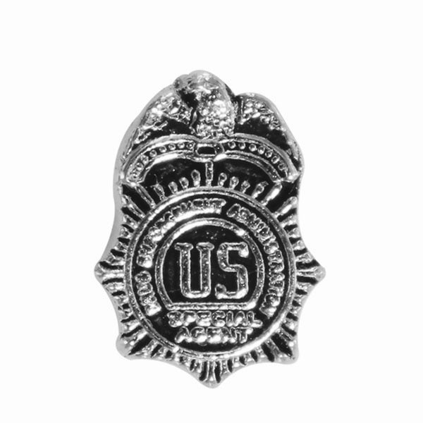 Silver DEA Shield Attachment