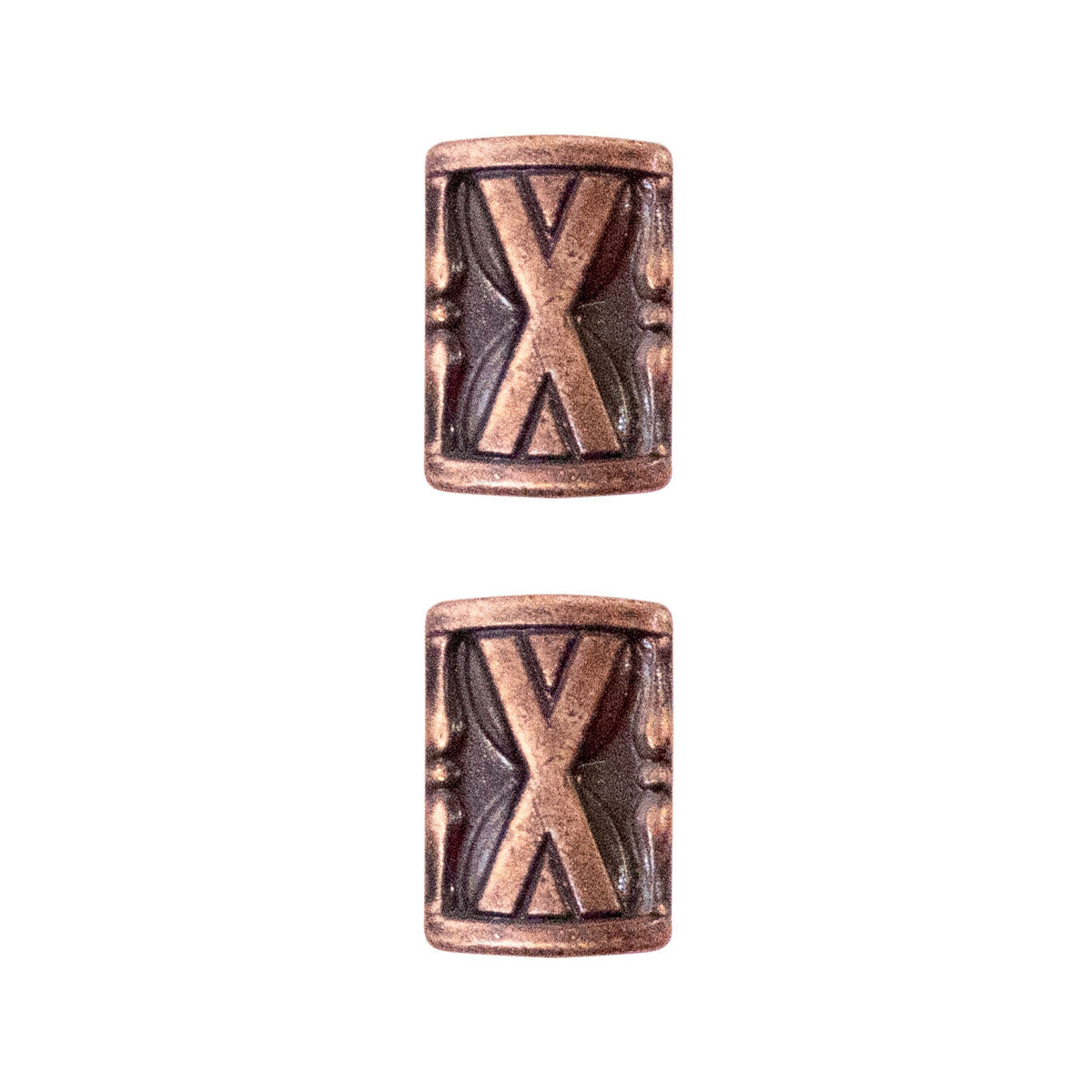 Ribbon Attachments: Hourglass - bronze