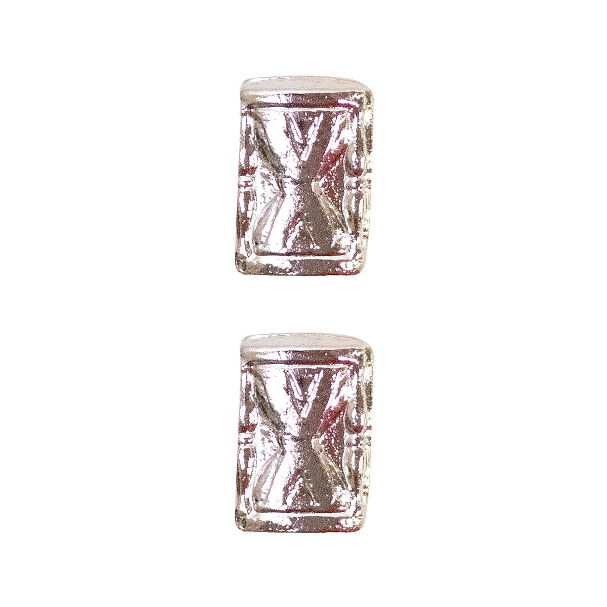 Ribbon Attachments: Hourglass - silver