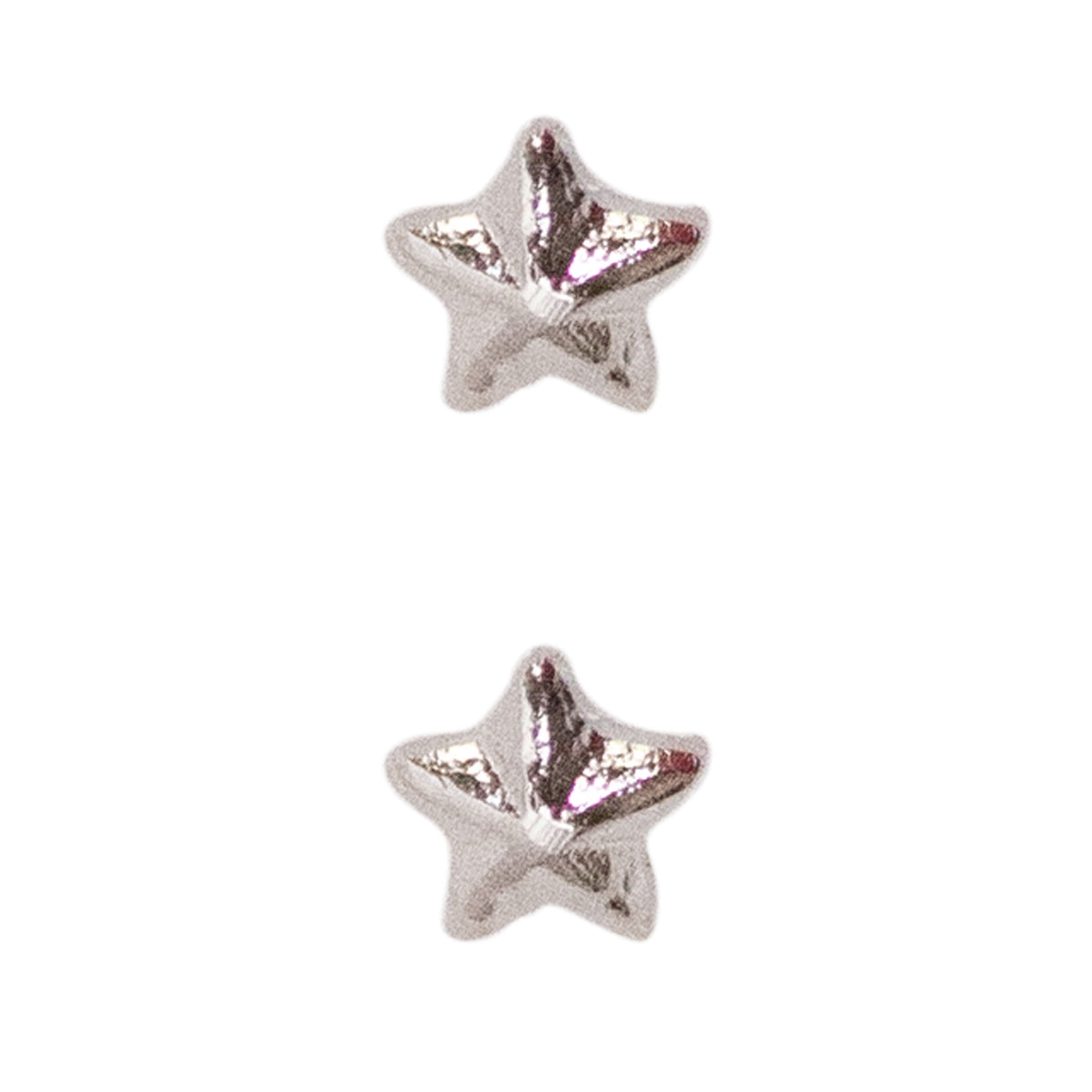 Miniature Medal Attachment: 1/8 inch Silver Star