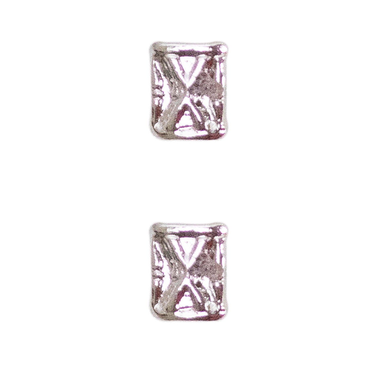 miniature Medal Attachment: Hourglass - silver