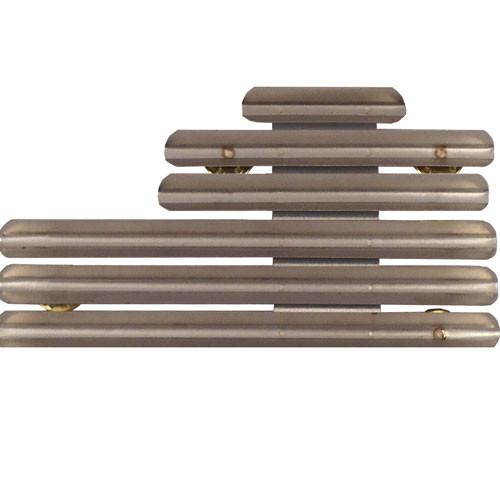 Ribbon Mounting Bar: Fits 14 Ribbons Staggered Right Air Force - metal