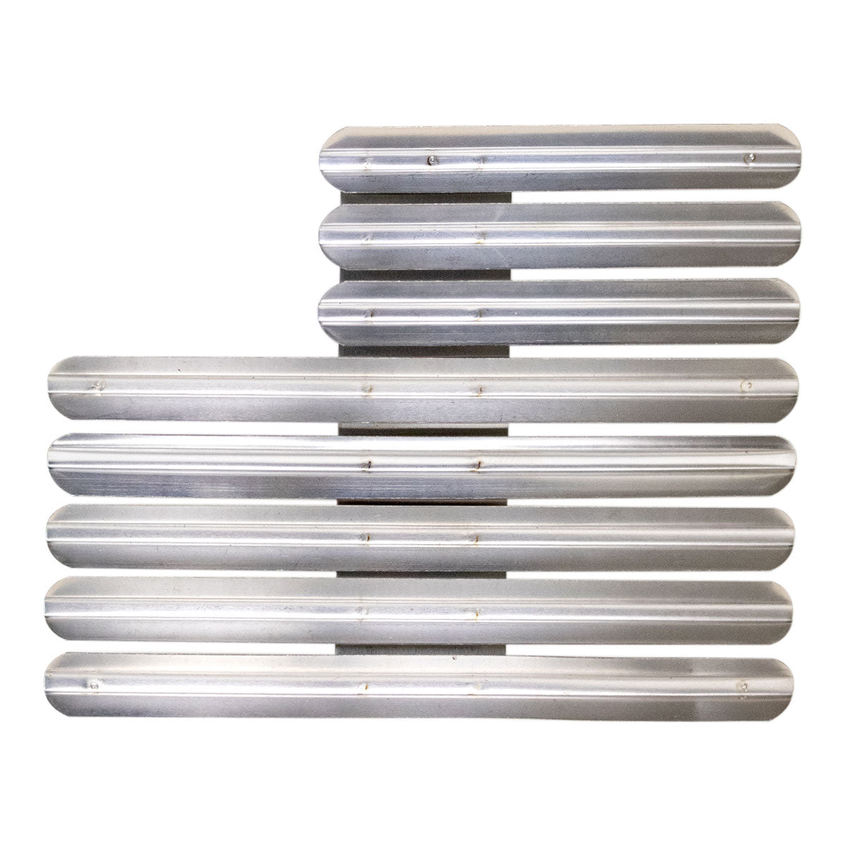 Ribbon Mounting Bar: Fits 21 Ribbons Staggered Right - metal