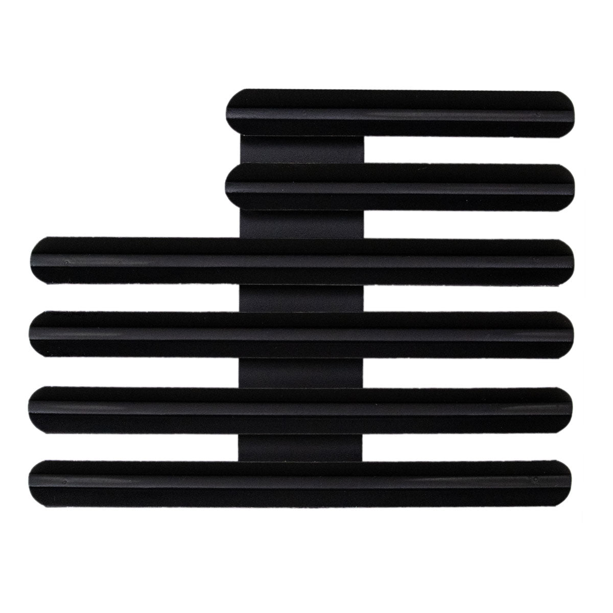 Ribbon Mounting Bar: 16 Ribbons Staggered Right - ⅛ inch space