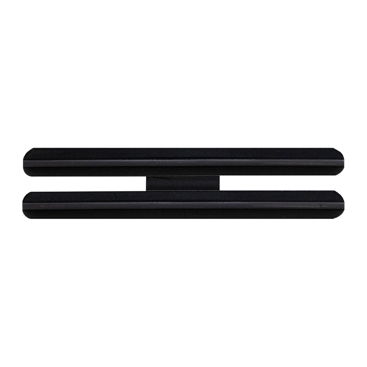 Ribbon Mounting Bar: 6 Ribbons - black metal