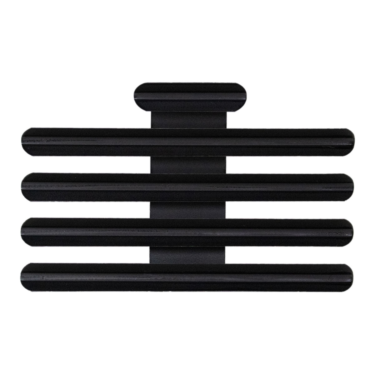 Ribbon Mounting Bar: 13 Ribbons - black metal 1/8" spacing