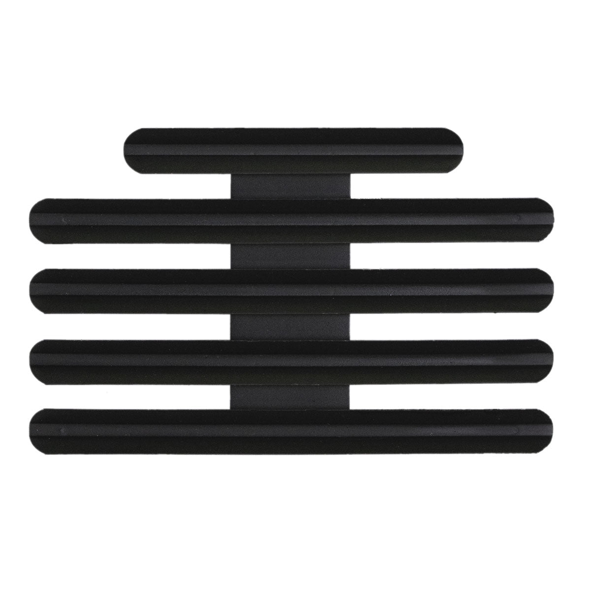 Black Metal Ribbon Mounting Bar for 14 Ribbons