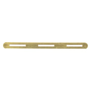 Ribbon Mounting Bar: Base Bar - brass, triple, clutch back