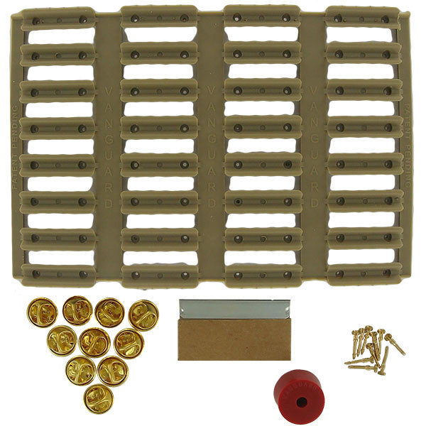 Tan Ribbon Kit for 32 Ribbons with 1/8 inch Space