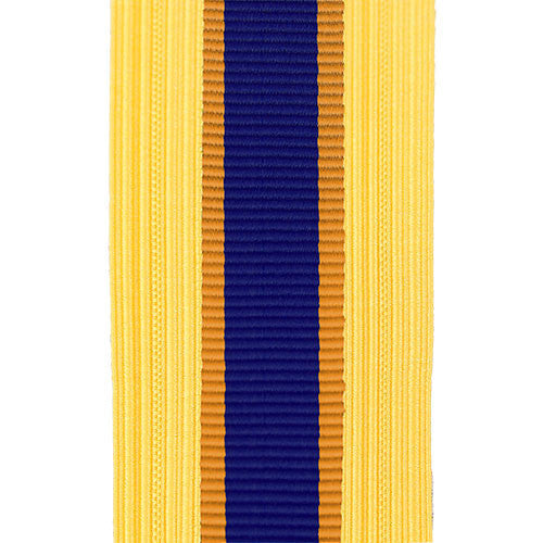 Army Aviation Ultramarine Blue on Gold Nylon Cap Braid