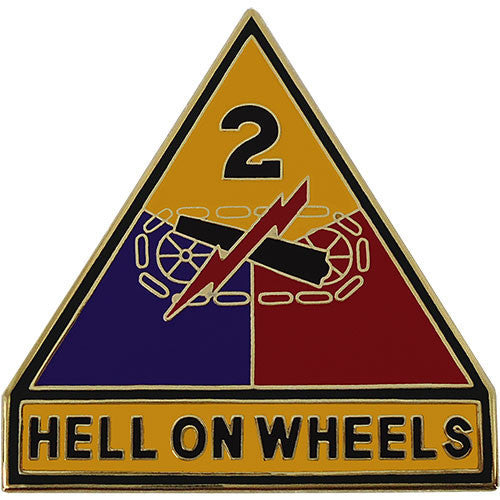 Army Combat Service Identification Badge (CSIB): Second Armored Division