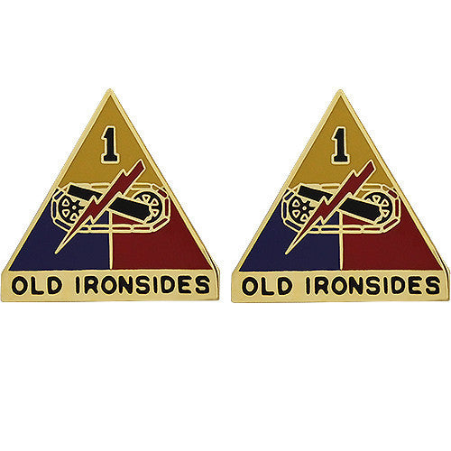 Army Crest: First Armored Division - Old Ironsides