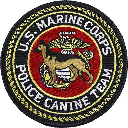 USAMM - Police Canine Team Full Color Patch