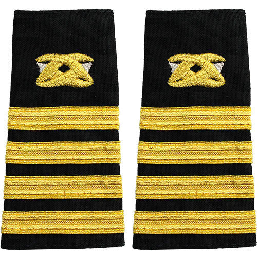 Navy Soft Shoulder Mark: Captain Civil Engineer