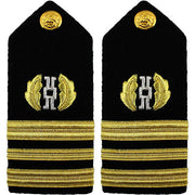 Navy Shoulder Board: Lieutenant Commander Judge Advocate - female