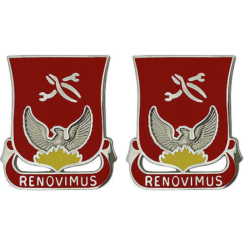 Army Crest: 80th Ordnance Battalion - Renovimus