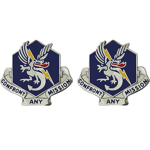 Army Crest: 83rd Chemical Battalion - Confront Any Mission