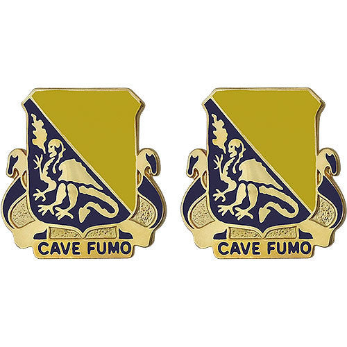 Army Crest: 84th Chemical Battalion - Cave Fumo