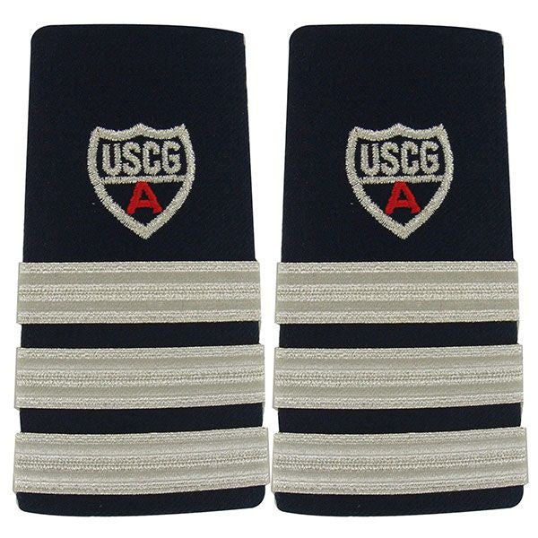 Coast Guard Auxiliary Enhanced Shoulder Board: DVC and DDO