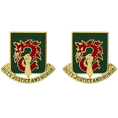 Army Crest: 504th Military Police Battalion - Duty, Justice and Honor