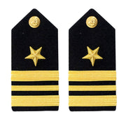 Navy Shoulder Board: Line Lieutenant Commander - female