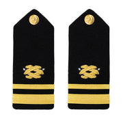 Navy Shoulder Board: Civil Engineer LTJG- male
