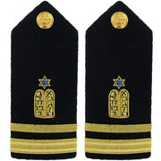 Navy Shoulder Board: Lieutenant Junior Grade Jewish Chaplain