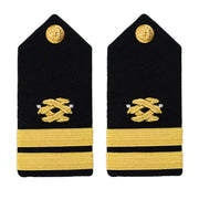 Navy Shoulder Board: Lieutenant Civil Engineer - female