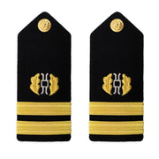Navy Shoulder Board:  Lieutenant Judge Advocate - male