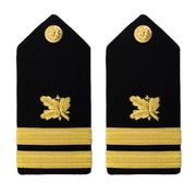 Navy Shoulder Board:  Lieutenant Supply Corps - female