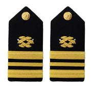 Navy Shoulder Board: Lieutenant Commander Civil Engineer - female