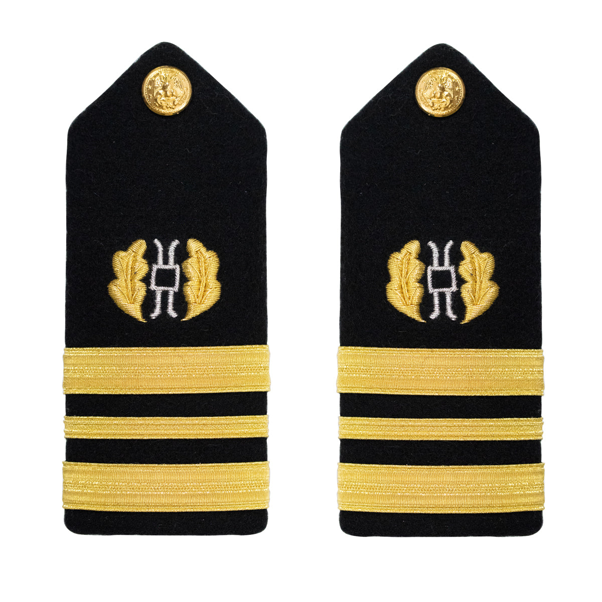 Navy Shoulder Board: Lieutenant Commander Judge Advocate - male