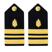 Navy Shoulder Board: Lieutenant Commander Medical Corps - female