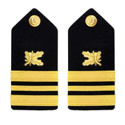 Navy Shoulder Board: Lieutenant Commander Supply Corps - female