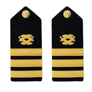 Navy Shoulder Board: Commander Civil Engineer - male