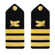 Navy Shoulder Board: Commander Supply Corps - male