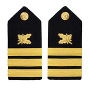 Navy Shoulder Board: Commander Supply Corps - female