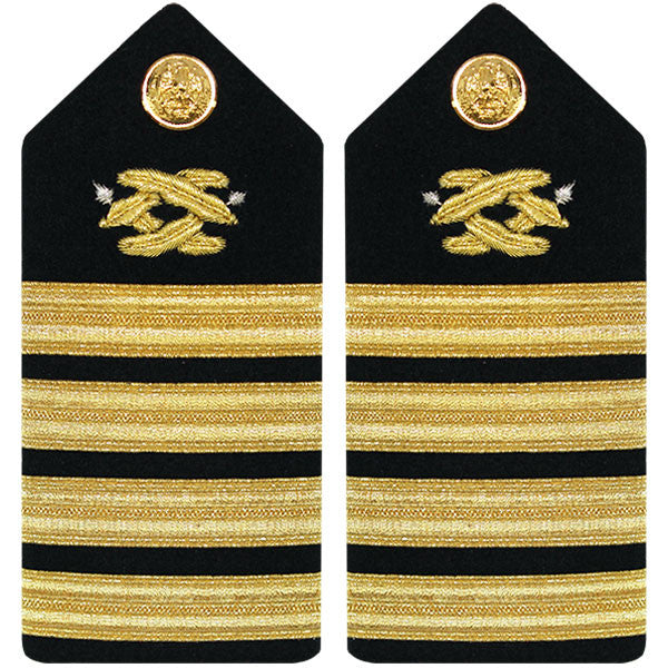 Navy Shoulder Board: Captain Civil Engineer - female