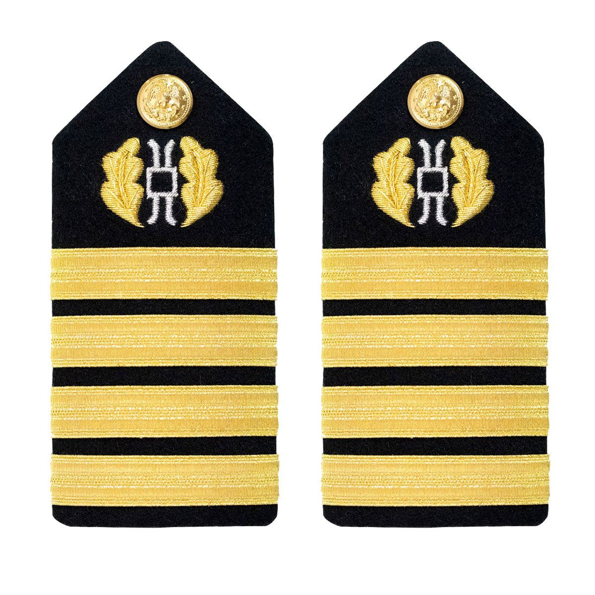 Navy Shoulder Board: Captain Judge Advocate - female