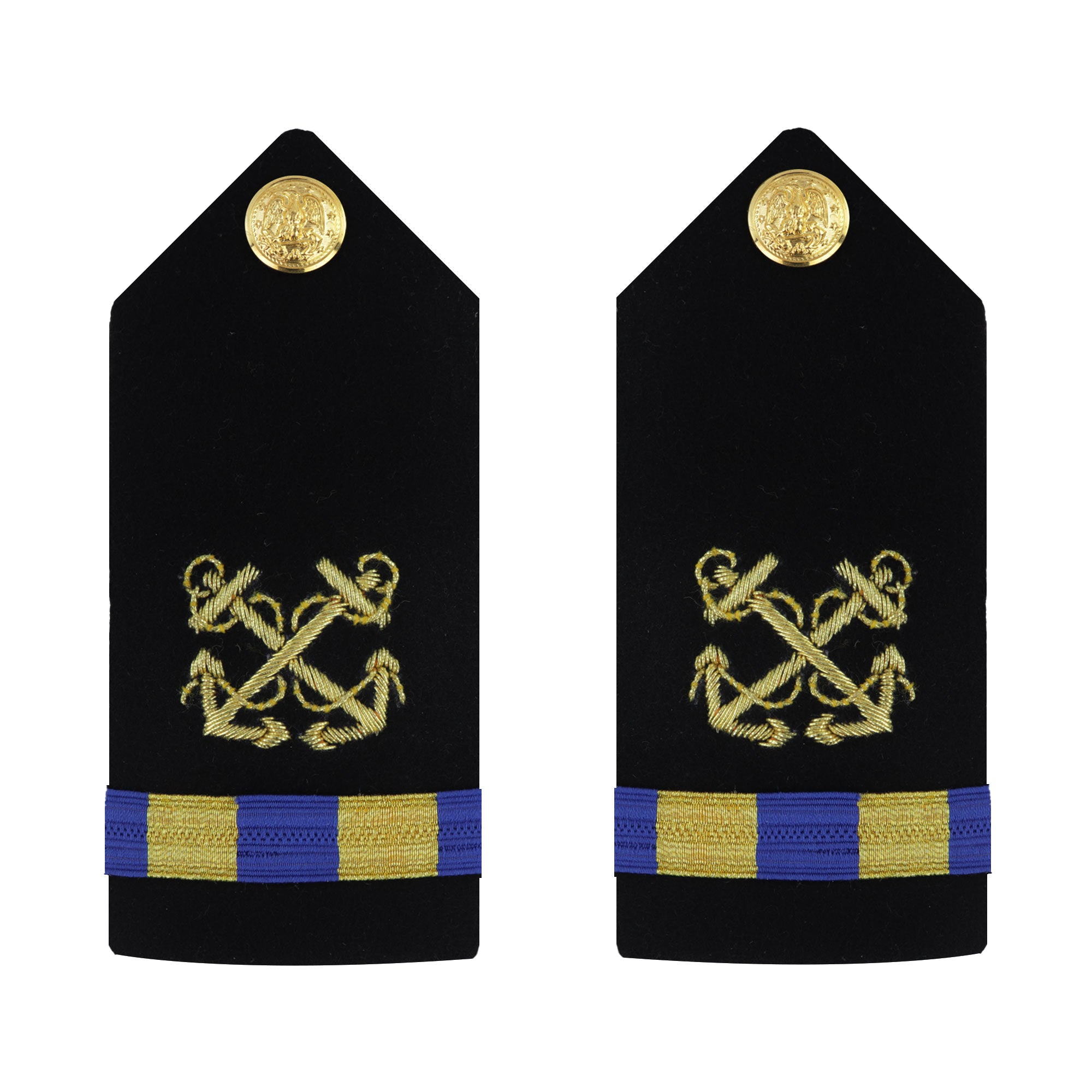 Navy Shoulder Board: Warrant Officer 2 Boatswain - Female