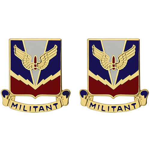 Army Crest: Air Defense Center & School - Militant